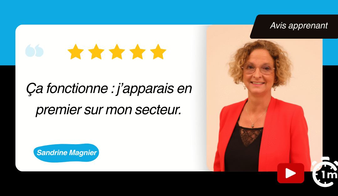 L&rsquo;avis de Sandrine Magnier